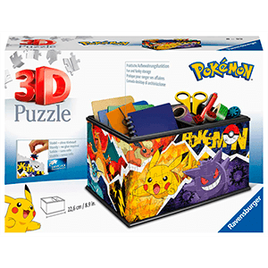 Puzle 3D Storage Box - Pokemon