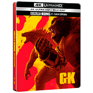 Godzilla y Kong: EL Nuevo Imperio 4K + BD Edición Steelbook - 4K + BD Steelbook