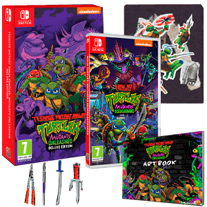 Teenage Mutant Ninja Turtles: Mutantes Desencadenados Deluxe Edition para Nintendo Switch, Playstation 5 en GAME.es