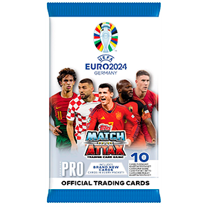 Sobre 10 Cartas Premium Match Attax Euro2024