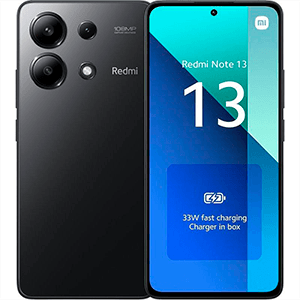Xiaomi Redmi Note 13 6,67" 8GB+256GB 108+8+2Mpx Negro