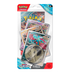 Pack de cartas Pokemon Premium Checklane Scarlet & Violet Stellar Crown (ingles)