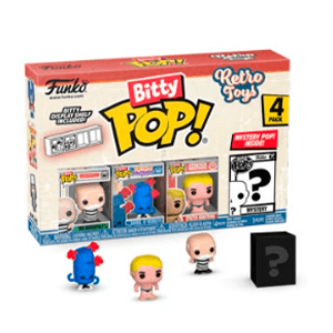 Bitty POP Pack 4 Figuras Retro Toys