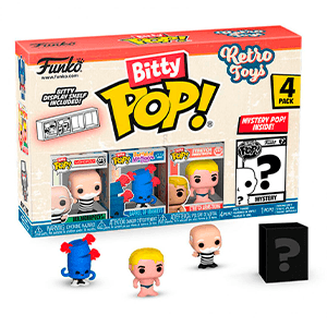Bitty POP Pack 4 Figuras Retro Toys Mr. Monopoly