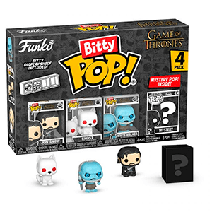 Bitty Pop Pack 4 Figuras Juego de Tronos Jon Snow