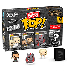 Bitty Pop Pack 4 Figuras Juego de Tronos Khaleesi