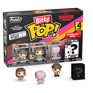 Bitty POP Pack 4 Figuras Stranger Things Hoper