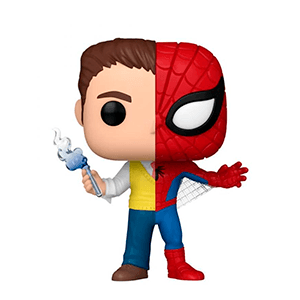 Figura Pop Marvel Comic: Split Spider/Parker?