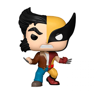 Figura Pop Marvel Comic: Split Wolverine/Logan?