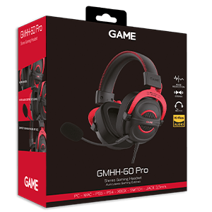 GAME HH-60 Auriculares Gaming RGB 60mm para PC Hardware en GAME.es