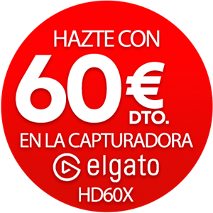 Promoción cupón capturadora ElGato HD60X