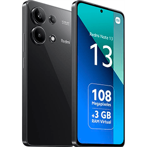 Xiaomi Redmi Note 13 6,67" 6GB+128GB 108+8+2Mpx Negro