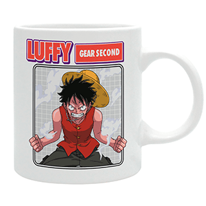 Taza One Piece Luffy Gear 2nd  320ml