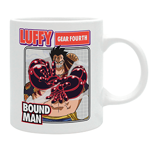 Taza One Piece Luffy Gear 4th Bound man 320ml