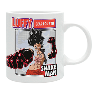 Taza One Piece Luffy Gear 4th Snake man 320ml