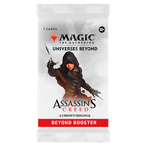 Sobre Coleccionista Magic the Gathering Universes Beyond: Assassin´s Creed Beyond-Booster ingles