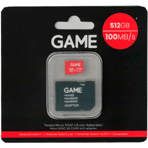 Memoria GAME 512GB microSDXC U3