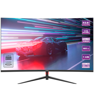 GAME M24ZC2 24´´ - VA - Full HD - 120Hz - Curvo - Monitor Gaming para PC GAMING en GAME.es