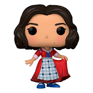 Figura POP Disney Blancanieves con vestido a cuadros