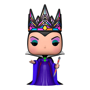 Figura POP Disney Reina Malvada Vestido Negro y Morado