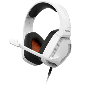 Auriculares Gaming Krom Kopa Pro Blanco