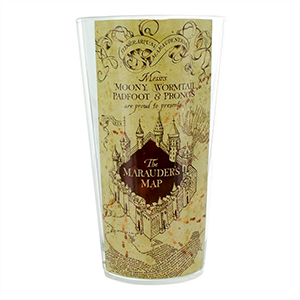 Vaso de cristal con capacidad de 400ml con licencia oficial de HARRY POTTER.