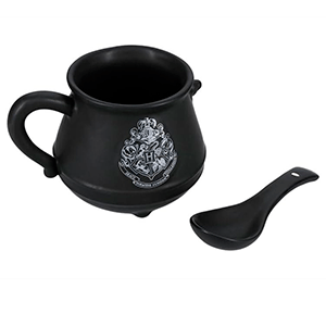 Taza 3D con cuchara con capacidad de 500ml con licencia oficial de HARRY POTTER.