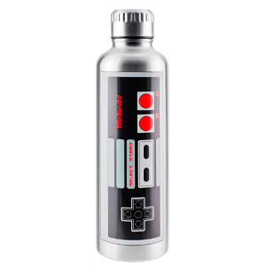 Botella Metalica Nintendo NES
