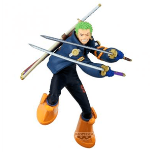 Figura One Piece Battle Record Collection Roronoa Zoro de 16cm