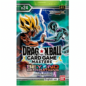 Sobre de cartas Dragon Ball Zenkai series Beyond Generations B24 en Inglés para Merchandising en GAME.es