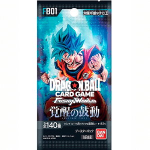 Sobre de cartas Dragon Ball  Fusion World Awakened FB01 en Japonés para Merchandising en GAME.es