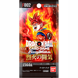 Sobre de cartas Dragon Ball  Fusion World FB02 en Japonés