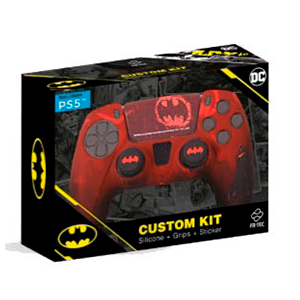 Funda de Silicona + 2 Grips para mando DualSense Batman