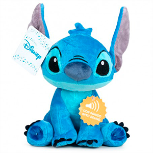 Peluche Stitch Disney Soft con Sonido 30cm