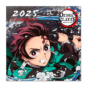 CALENDARIO 2025 DEMON SLAYER 30X30cm