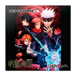 CALENDARIO 2025 JUJUTSU KAISEN 30X30cm