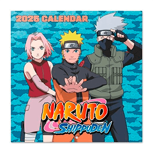 CALENDARIO 2025 NARUTO SHIPPUDEN 30X30cm