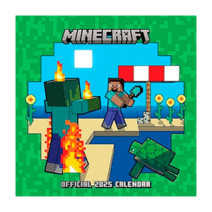 CALENDARIO 2025 MINECRAFT 30X30cm