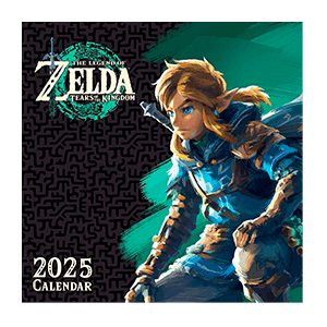 Calendario 2025 The legend of Zelda 30 x 30 cm