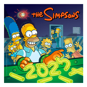 CALENDARIO 2025 LOS SIMPSONS 30X30cm