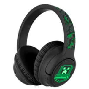 Auriculares inalambricos bluetooth con iluminacion LED Minecraft