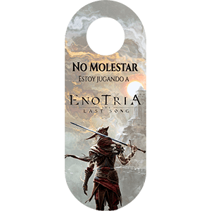 Enotria: The Last Song – Cartel “no molestar”