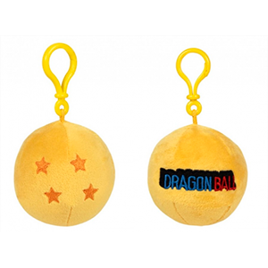 Peluche Llavero Dragon Ball Bola 4 Estrellas de 8cm para Merchandising en GAME.es