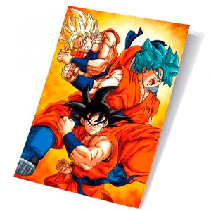 POSTER 3D DRAGON BALL SUPER CHAMPA GOKU STATES 40X60cm