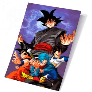 POSTER 3D DRAGON BALL SUPER FUTURE TRUNKS 40X60cm