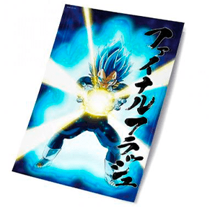 POSTER 3D DRAGON BALL SUPER UNIVERSAL SURVIVAL VEGETA 40X60cm