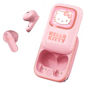 Earbuds inalambricos bluetooth con caja deslizante Hello Kitty