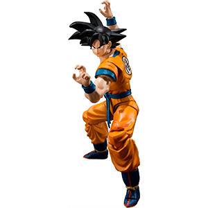 Figura DRAGON BALL SUPER SON GOKU SUPER HERO de 14 cm