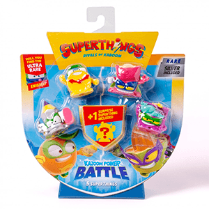 Superthings Kazoom Power Battle - Pack de 5 (Surtido)