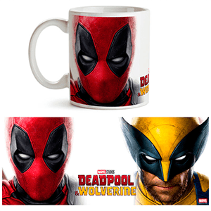 Taza Marvel DEADPOOL & WOLVERINE de 320 ml